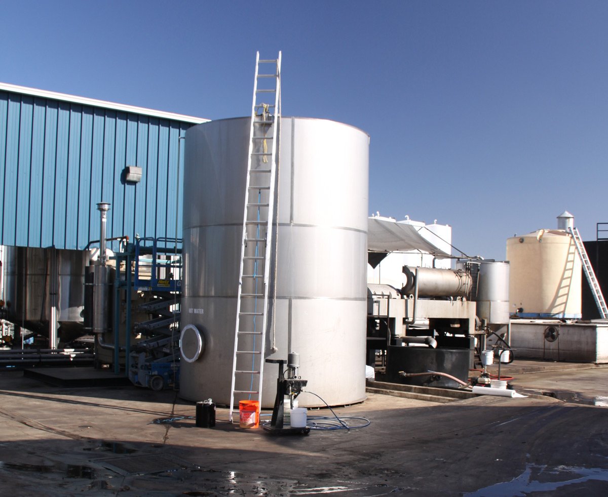 Tank, silo ve boru polyurea kaplamaları